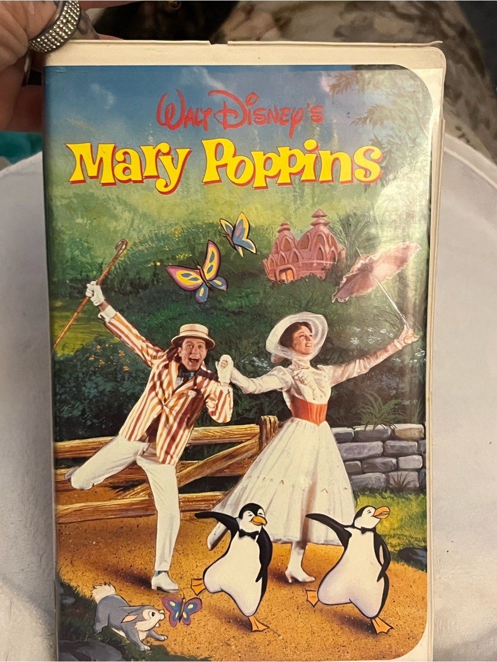 vintage Walt Disney’s Mary Poppins VHS tape early 1990s